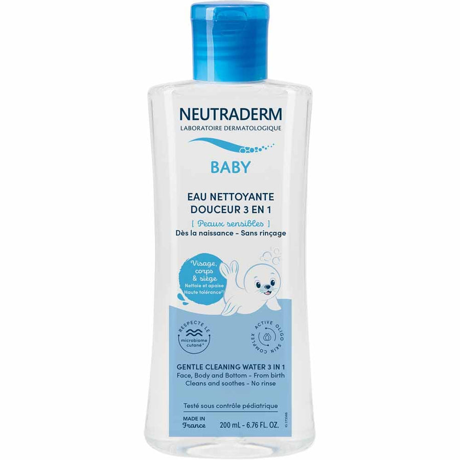 Neutraderm 3-in-1 Gentle Cleansing Water for Sensitive Skin 200ml