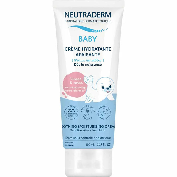 Neutraderm Baby كريم مرطب ومهدئ للبشرة الحساسة 100ml