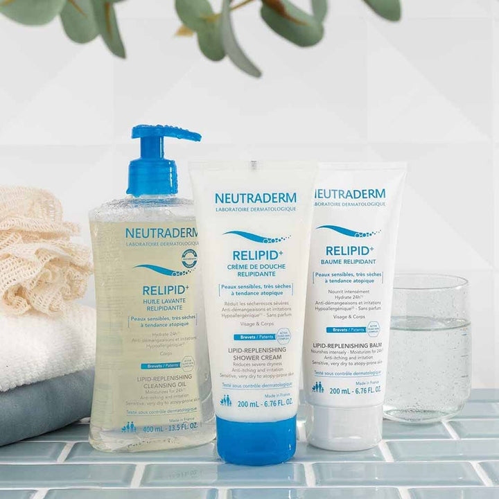 Neutraderm Relipid+ Relipidating shower cream sensitive skin 200 ml (6.76fl oz)