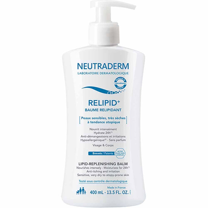 Neutraderm Relipid+ lip-replenishing balm for sensitive skin 400 ml (13.53fl oz)