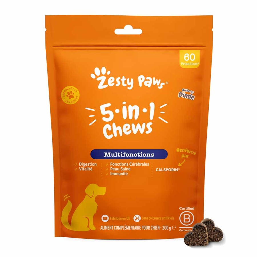 Zesty Paws 5-In-1 Multifunction Dog 200g (7.05oz)