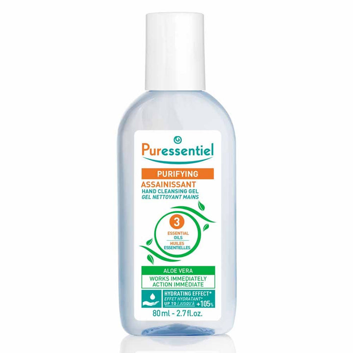 Puressentiel Sanitizing Antibacterial gel with 3 essential oils 80ml (2.71fl oz)