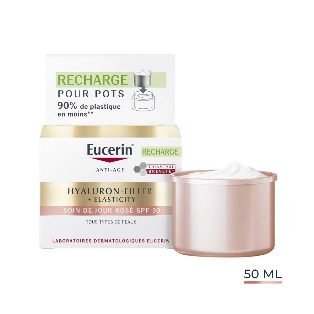 Eucerin Hyaluron-Filler + Elasticity Refill Rose Day Care SPF 30 50ml (1.69fl oz)