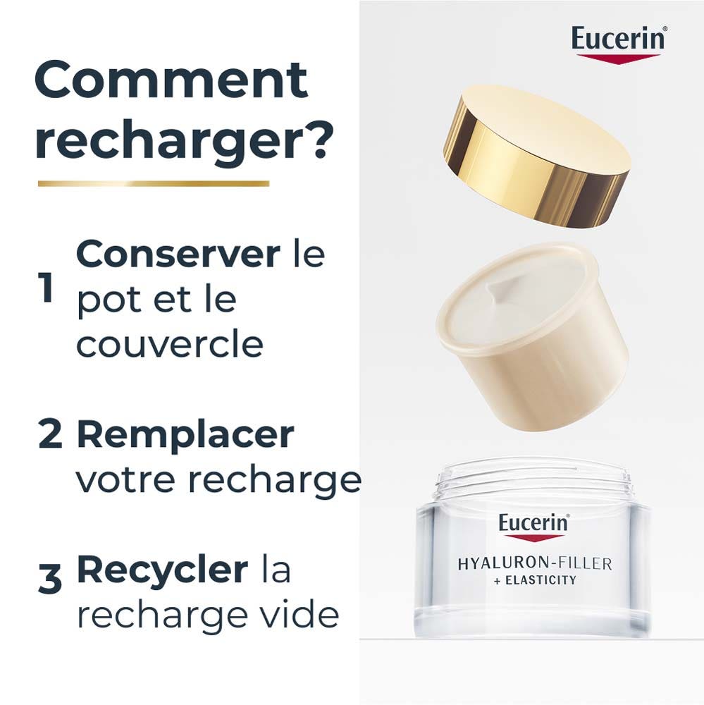 Eucerin Hyaluron-Filler + Elasticity Day Care SPF30 Refill 50ml (1.69fl oz)