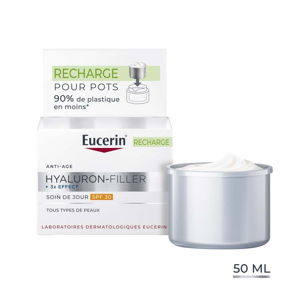Eucerin Hyaluron-Filler + 3x Effect Day Care SPF30 Refill 50ml (1.69fl oz)