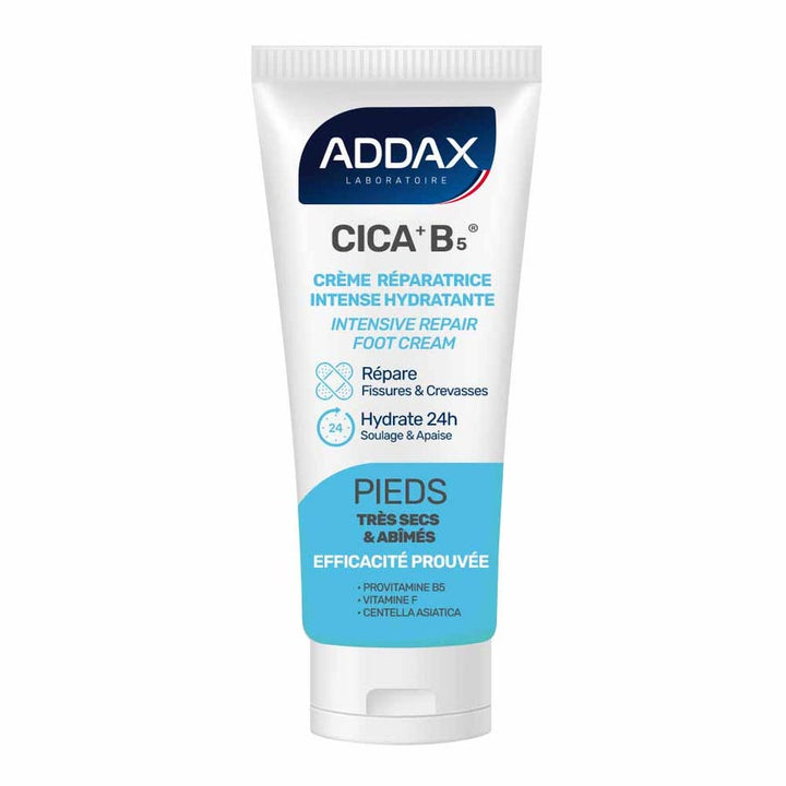 Addax CICA + B5® Intensive feuchtigkeitsspendende Reparaturcreme für die Füße 50ml