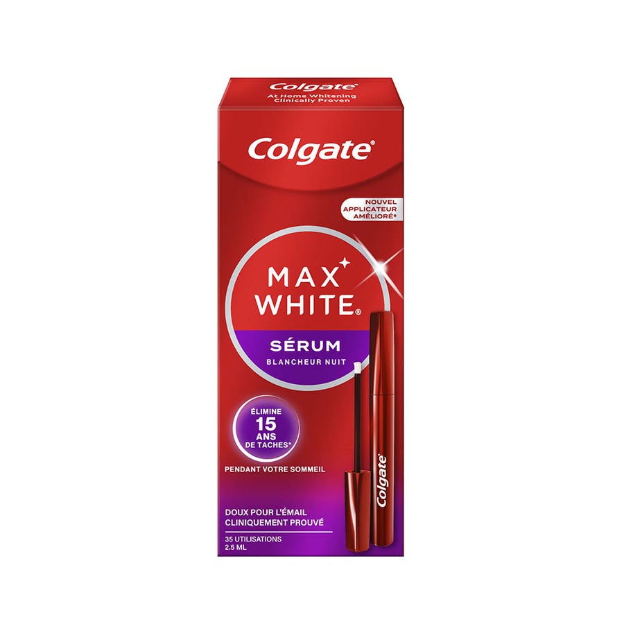 Colgate Max White Night Whitening Serum 2.5ml (0.17fl oz)
