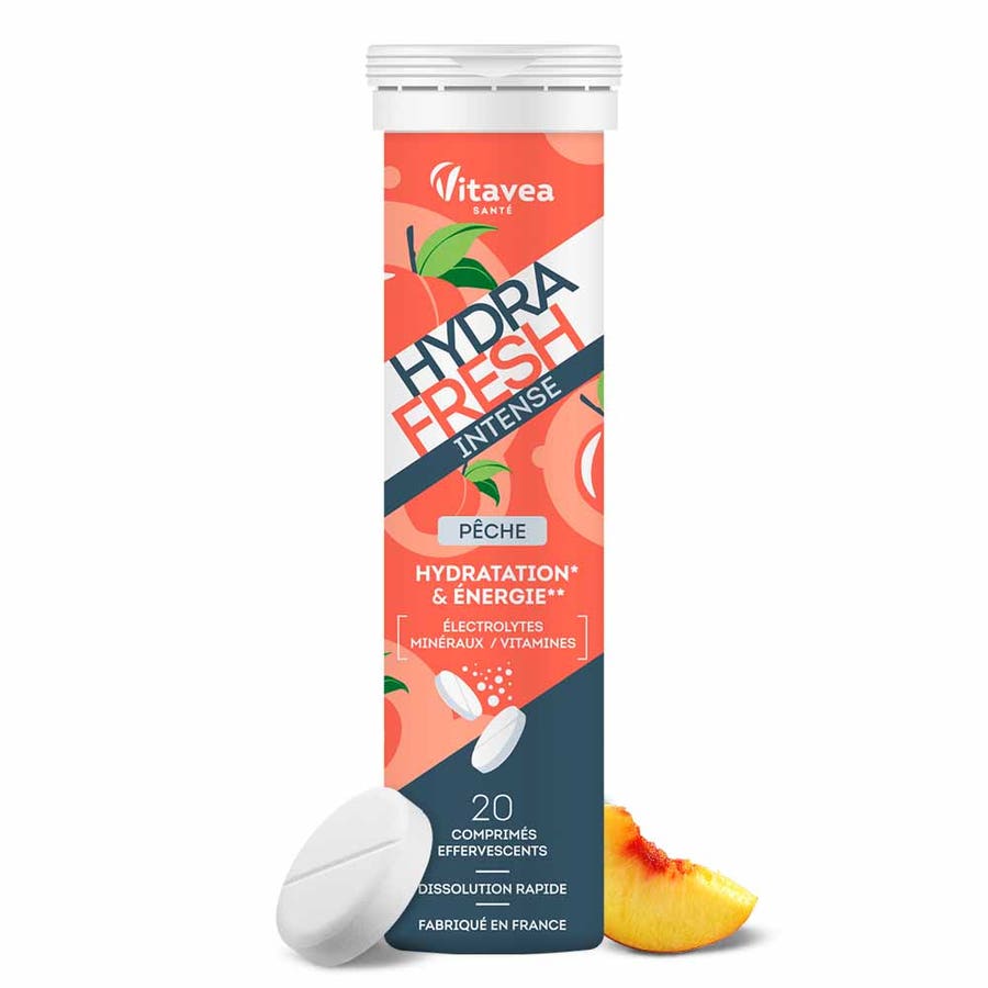 Vitavea Santé HydraFresh Intense Hydration & Energy 20 effervescent tablets 300g (10.58 oz)