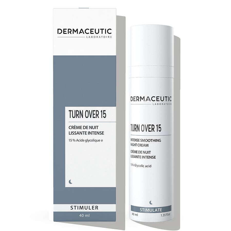 Dermaceutic Turn Over 15 Intense Smoothing Night Cream 40ml (1.35 fl oz)