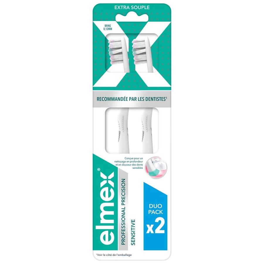 Elmex Sensitive DUO interdental toothbrush x2