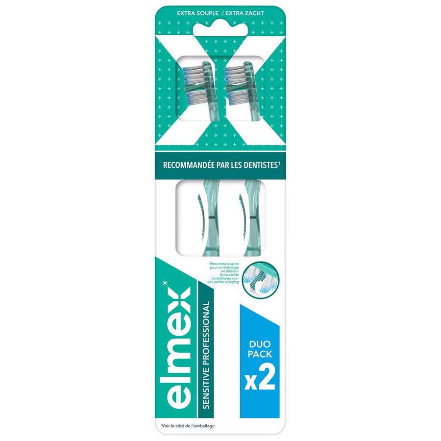 Elmex Extra Soft Toothbrush DUO x2