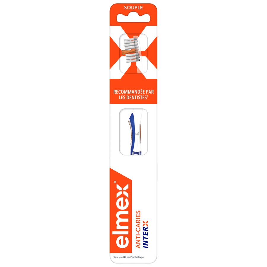 Elmex Standard head soft toothbrush x1