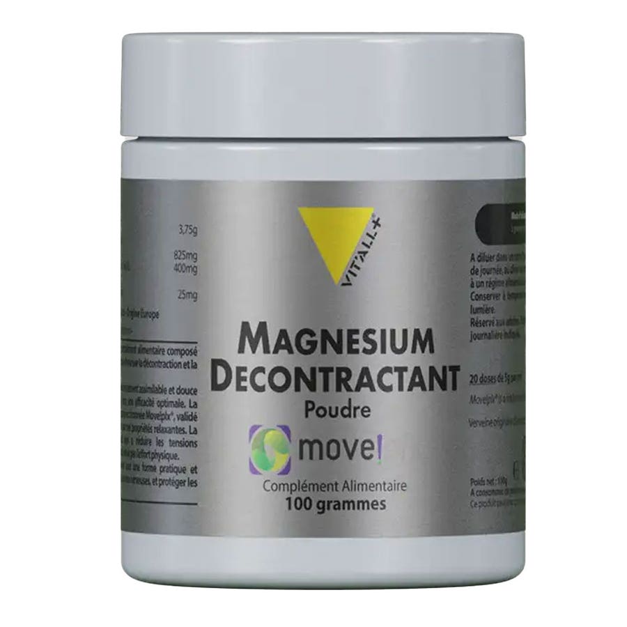 Vit'All+ Magnesium Relaxing Powder 100g (3.53oz)