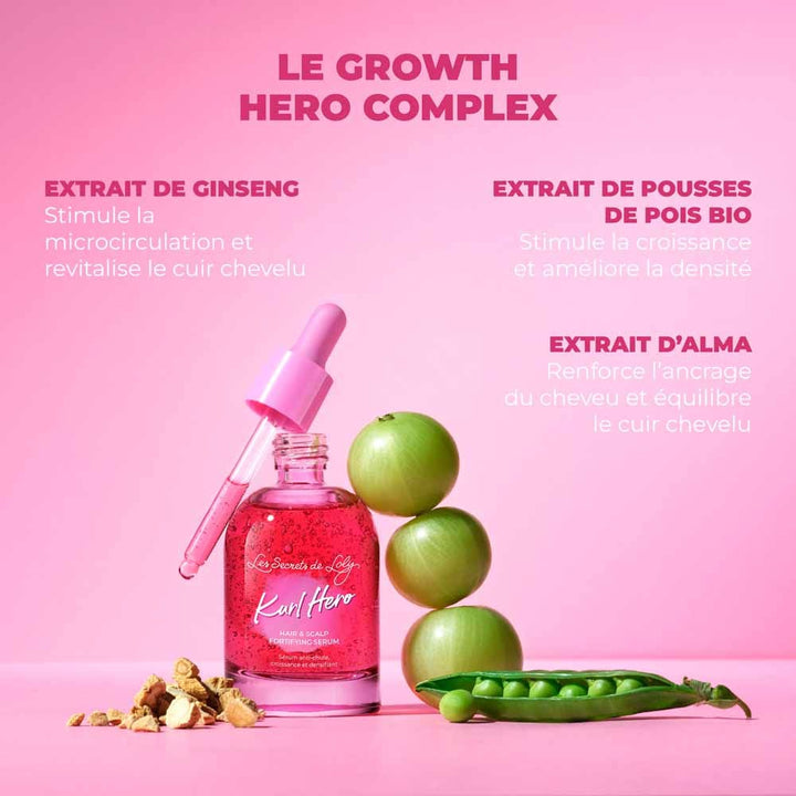 Les Secrets de Loly Kurl Hero anti-hair loss serum 50 ml (1.69fl oz)