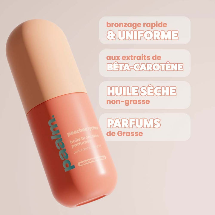 Paalm Cosmetics Peachee Lychee bronzing oil 100ml (3.38fl oz)