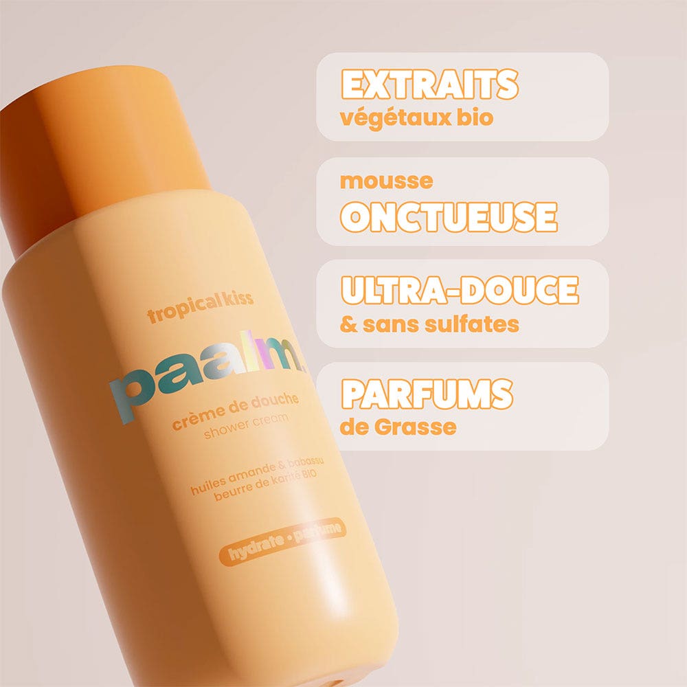 Paalm Cosmetics Tropical Kiss Shower Cream 250ml (8.45fl oz)