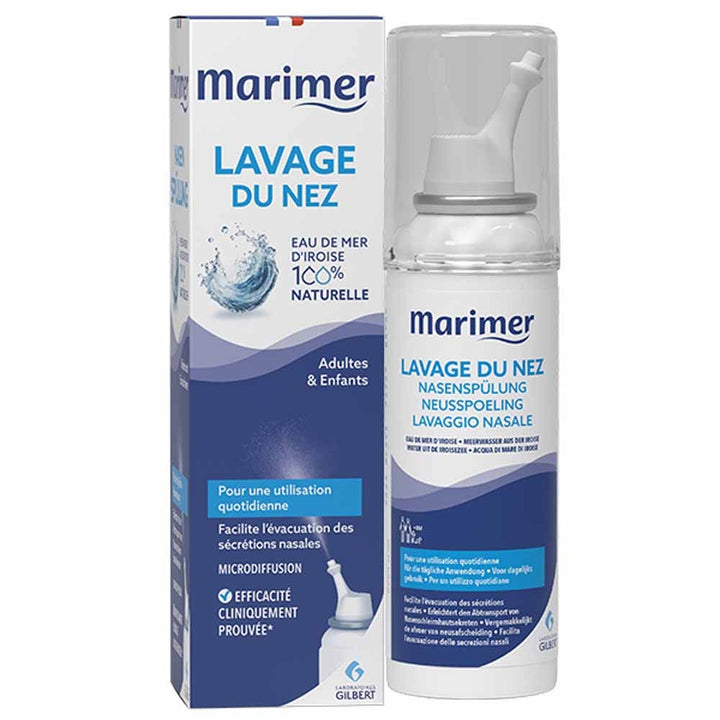 Marimer Spray Nasal spray wash with 100% natural seawater Dès La Naissance 100ml (3.38fl oz)