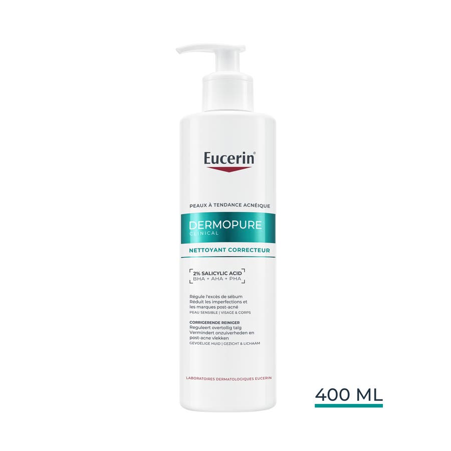 Eucerin Dermopure Corrective Cleanser Face & Body 400ml (13.53fl oz)