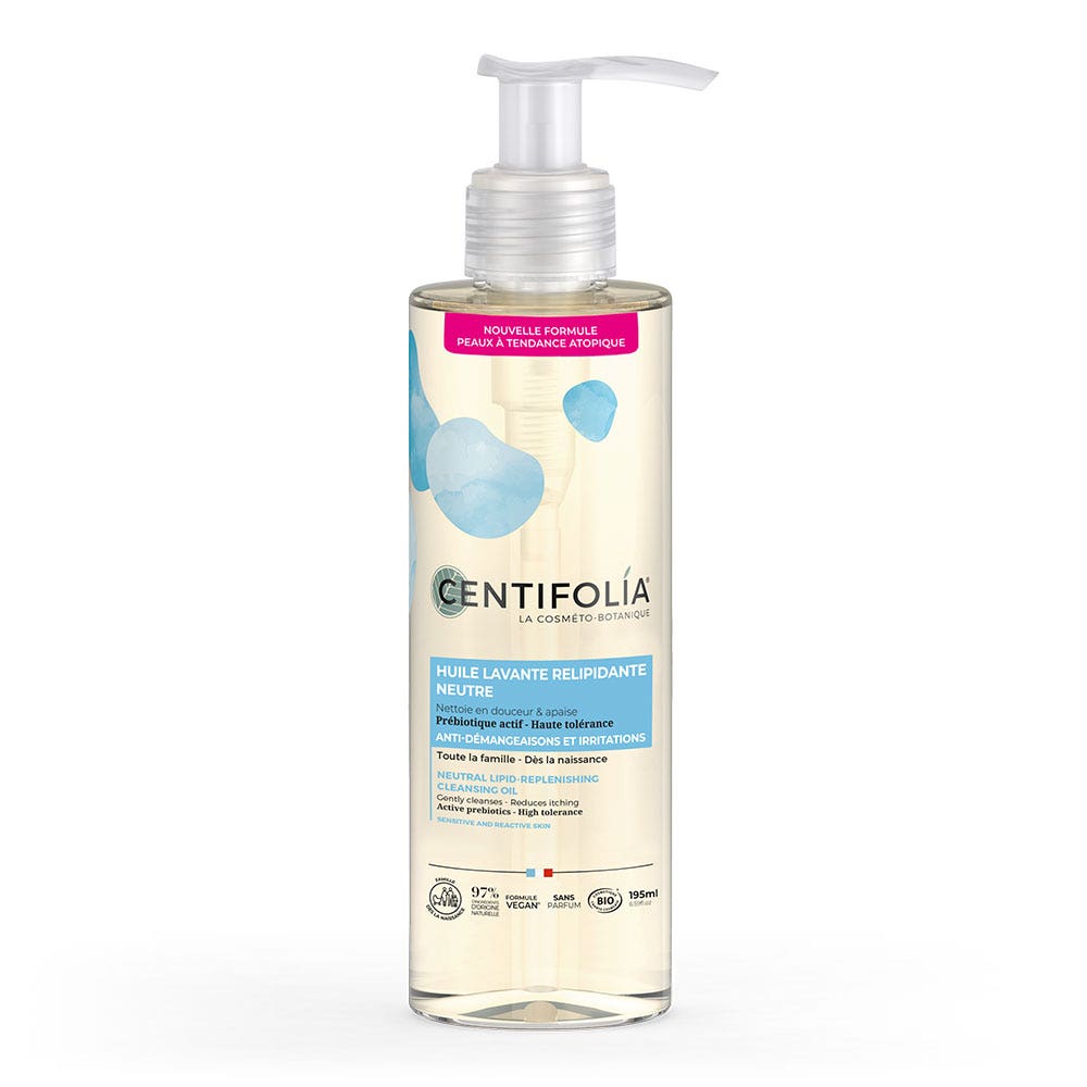 Centifolia Neutre Organic relipidant cleansing oil 195ml (6.59fl oz)