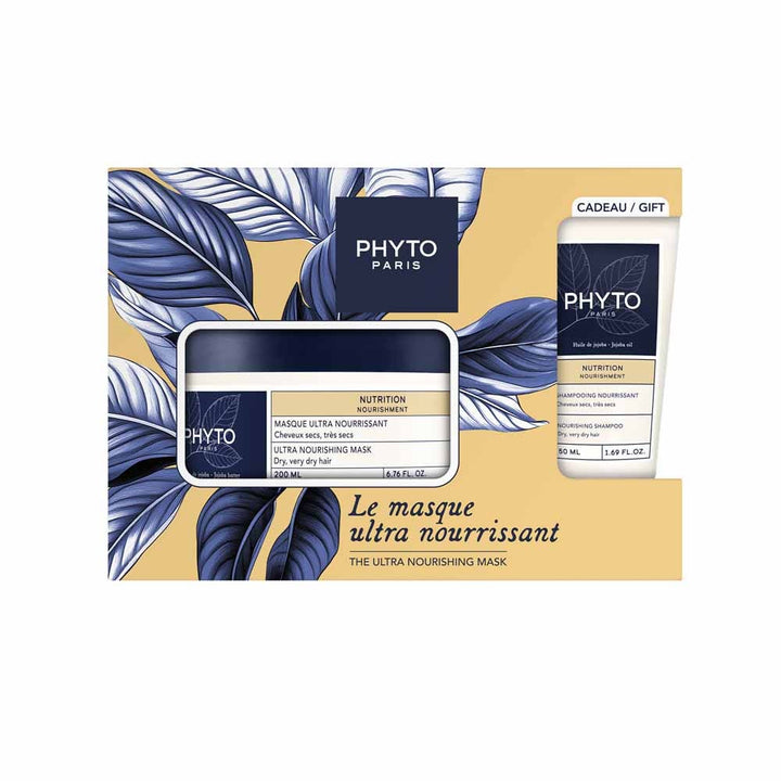 Phyto Nutrition Giftboxes Ultra Nourishing Masks + Nourishing Shampoo 200ml (6.76 fl oz)