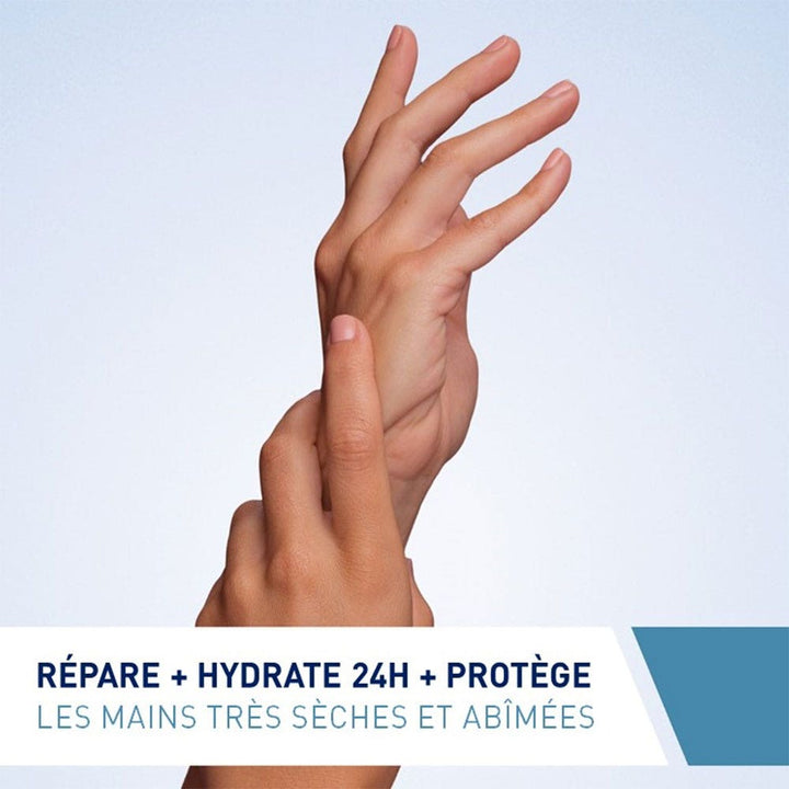 Cerave Body Crème Mains Réparatrices Mains Très Sèches Gercées Abimées very dry skin 2x50ml (1.69fl oz)