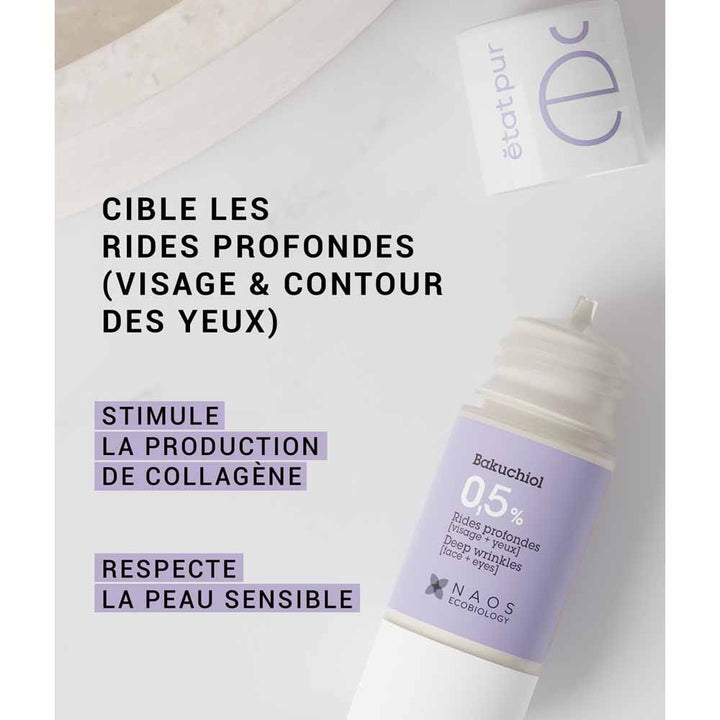 Etat Pur Pure Active Ingredients Bakuchiol 0,5% 15ml (0.51fl oz)