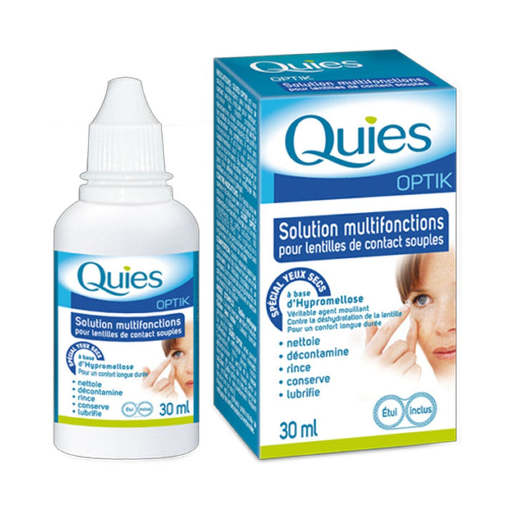Quies Contact lens solution for soft lenses 30 ml (1.01fl oz)