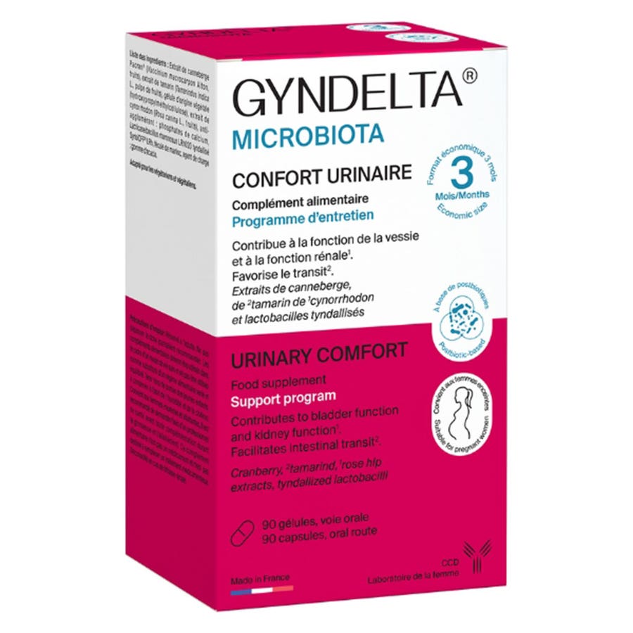 Ccd Gyndelta Microbiota Urinary Comfort 90 capsules 300g (10.58 oz)