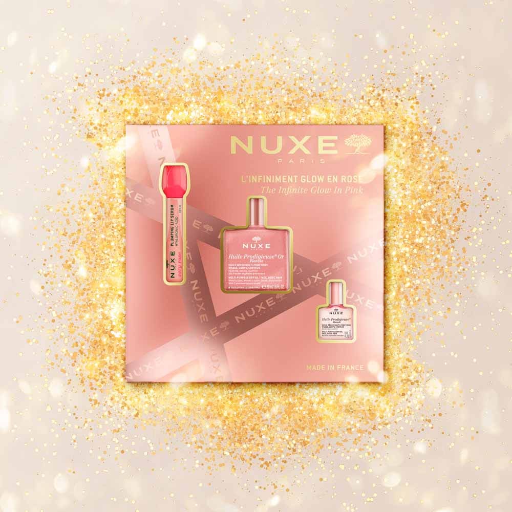 Nuxe Huile Prodigieuse Gift set the infnite glow in pink 68 ml (2.30fl oz)