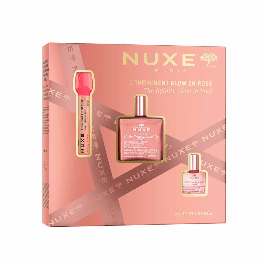 Nuxe Huile Prodigieuse Coffret Noël L'Infiniment Glow En Rose 68ml (2.30 fl oz)