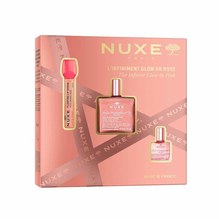 Nuxe Huile Prodigieuse Gift set the infnite glow in pink 68 ml (2.30fl oz)