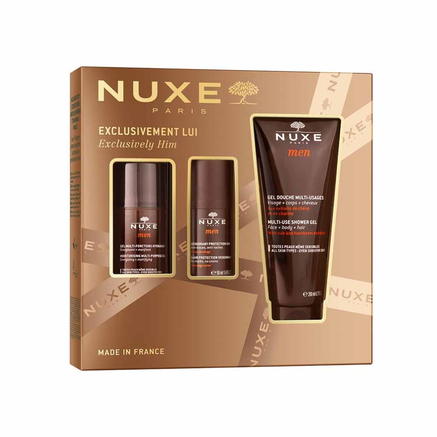 Nuxe Men's Trio Giftboxes Exclusively Him 300ml (10.14 fl oz)