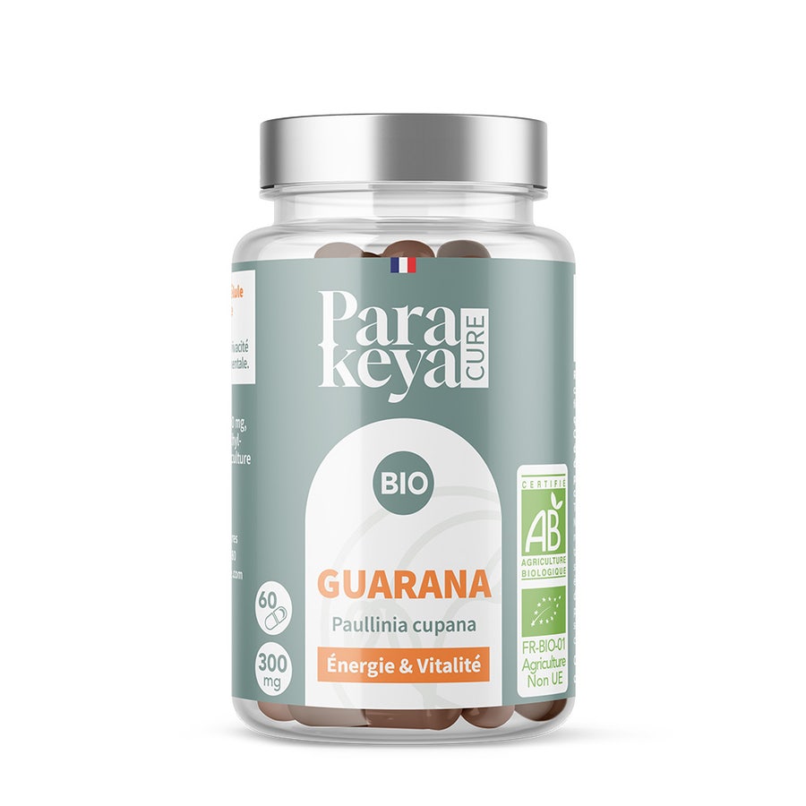 Parakeya par Easypara Energy & Vitality Organic Guarana 300g (10.58 oz)
