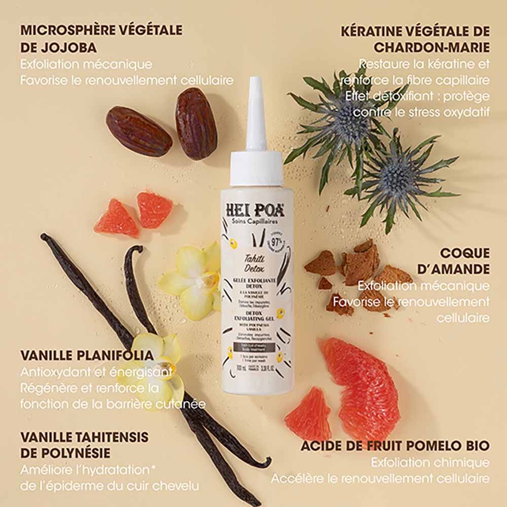 Hei Poa Tahiti Detox Exfoliating jelly 100 ml (3.38fl oz)