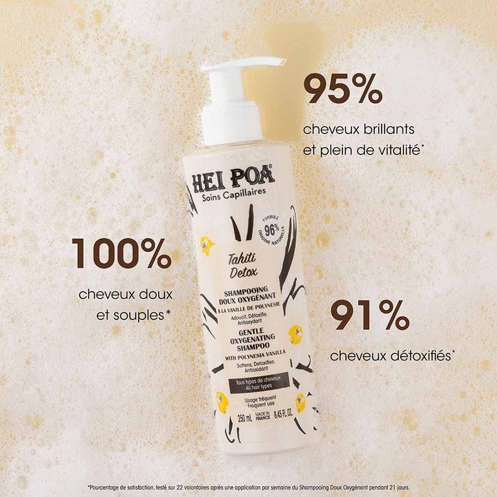 Hei Poa Tahiti Detox Gentle oxygenating shampoo 250 ml (8.45fl oz)
