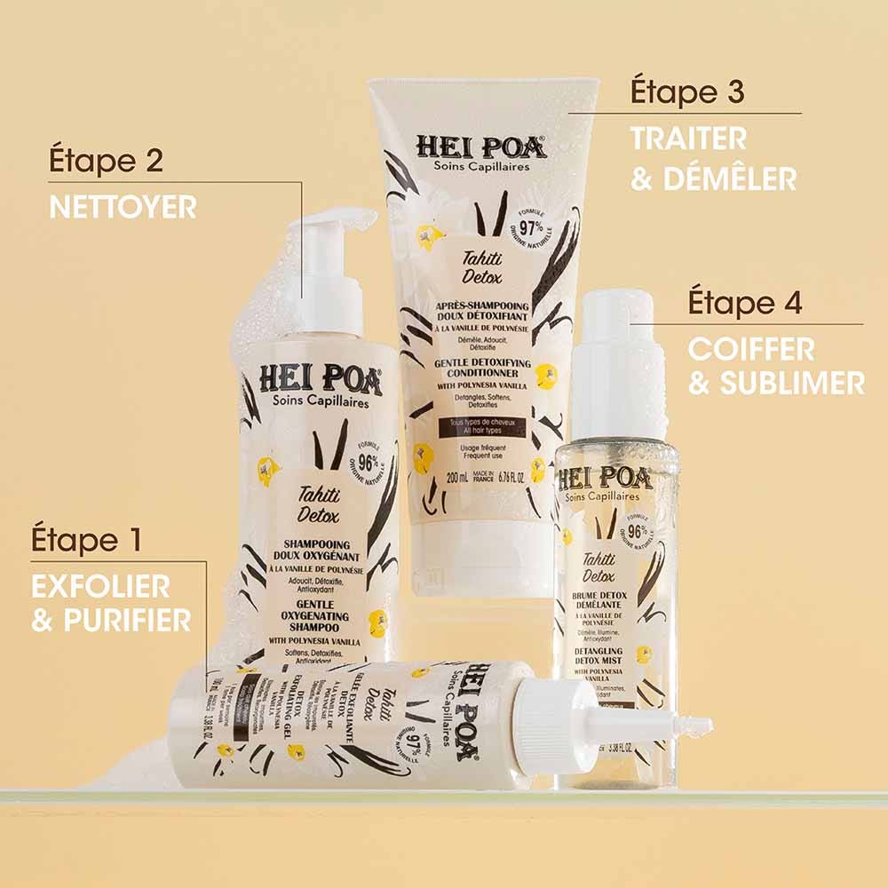 Hei Poa Tahiti Detox Gentle detoxifying conditioner 200 ml (6.76fl oz)