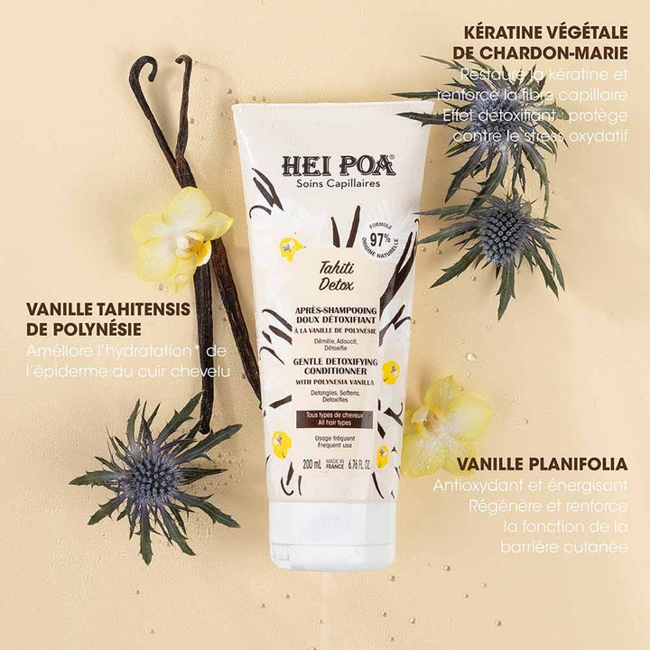 Hei Poa Tahiti Detox Gentle detoxifying conditioner 200 ml (6.76fl oz)