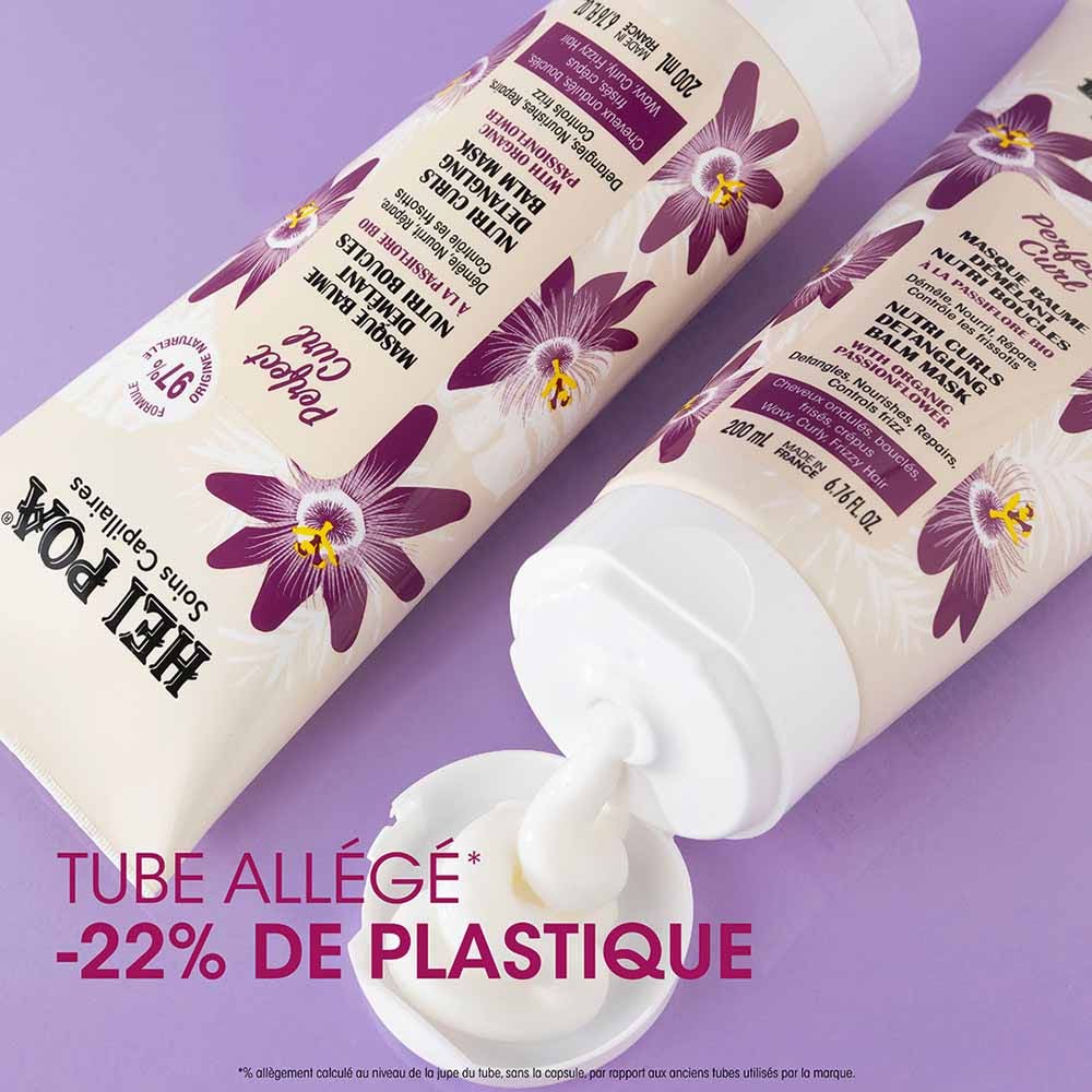 Hei Poa Perfect Curl Nutritive detangling curl balm mask 200 ml (6.76fl oz)