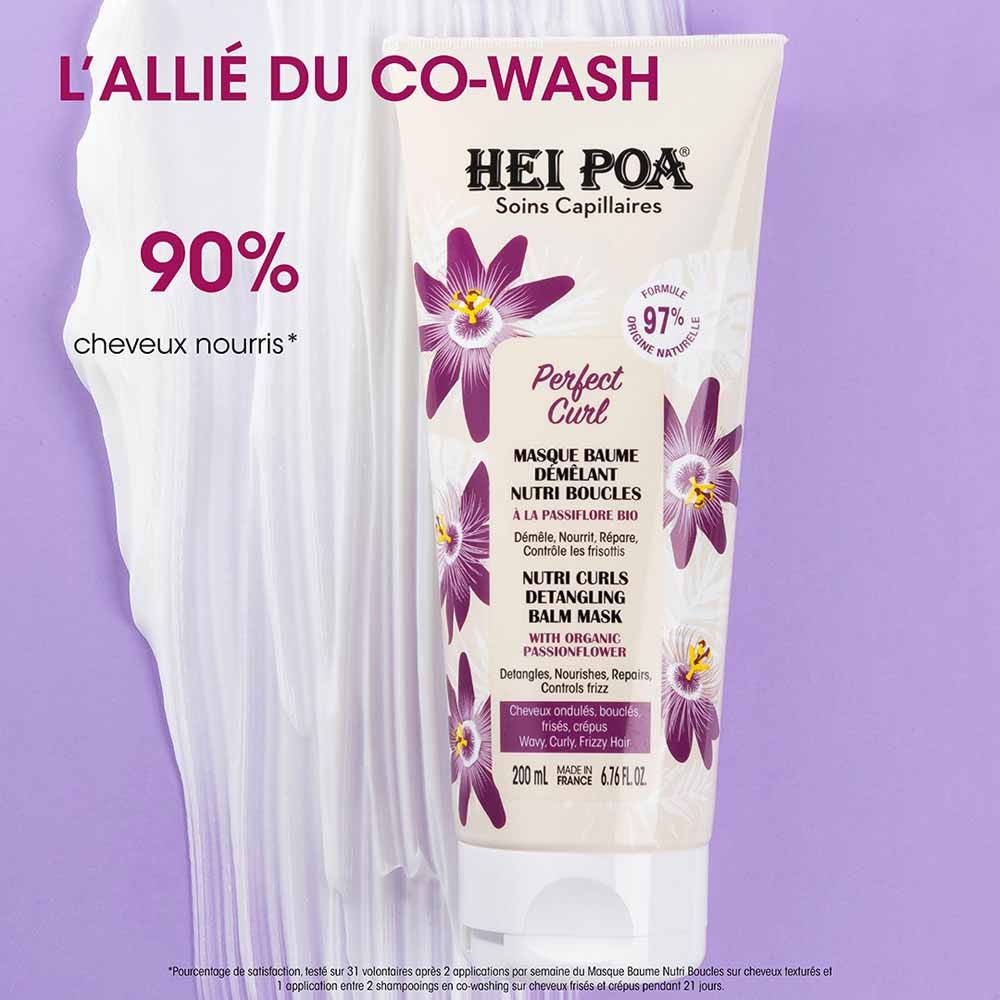 Hei Poa Perfect Curl Nutritive detangling curl balm mask 200 ml (6.76fl oz)