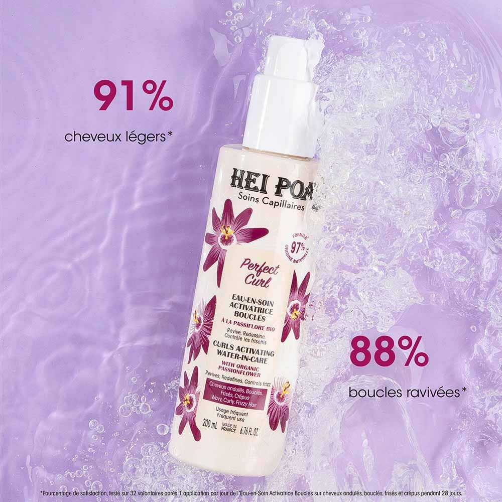 Hei Poa Perfect Curl Curl Activating Care Water 200 ml (6.76fl oz)