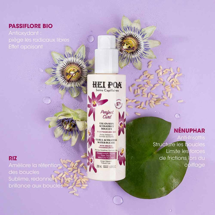 Hei Poa Perfect Curl Curl Activating Care Water 200 ml (6.76fl oz)