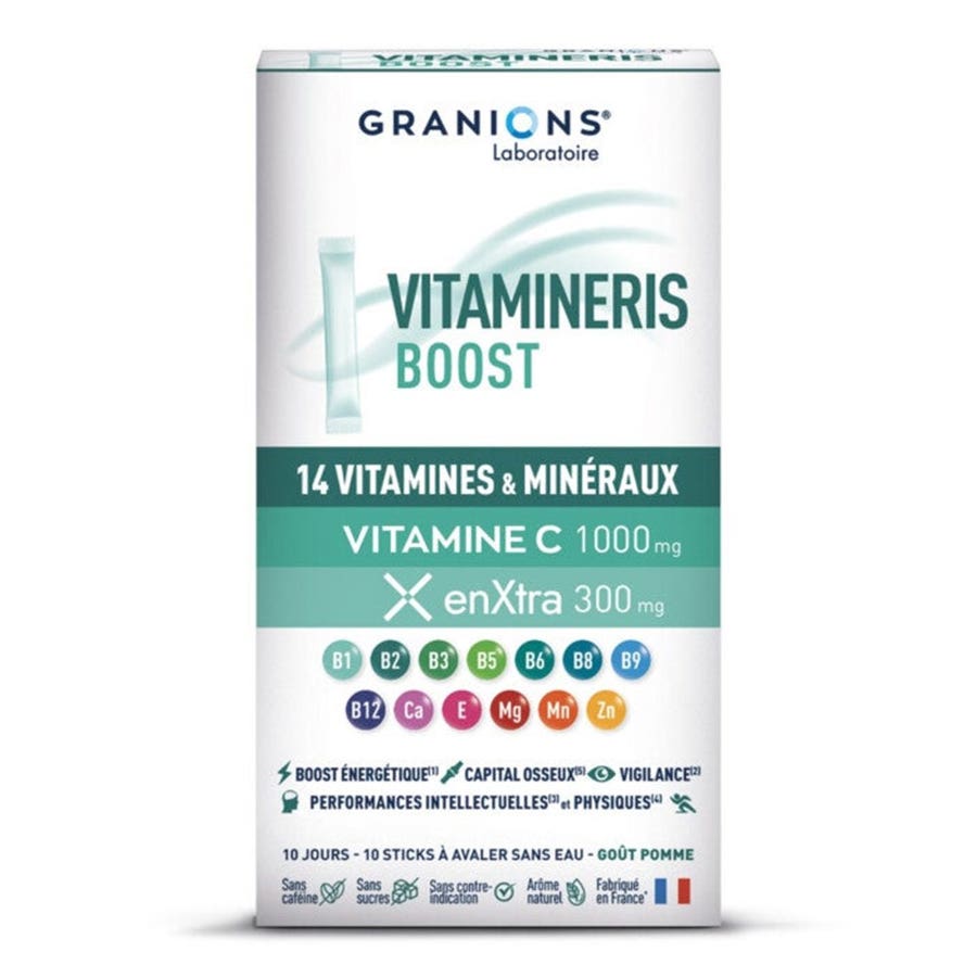Granions Vitamineris Boost 1000mg 30 tablets 300g (10.58 oz)