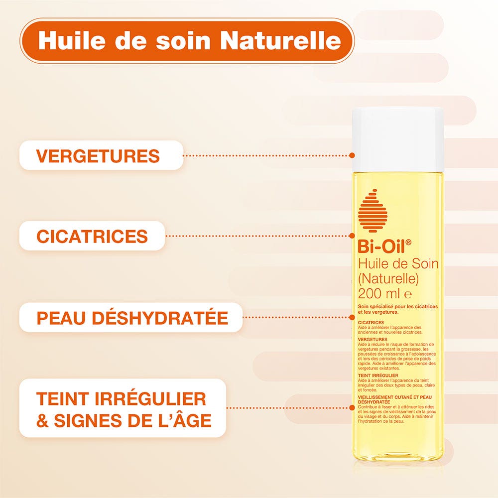 Bi-Oil Natural Care Oil Stretch Marks and Scars 60ml (2.03fl oz)