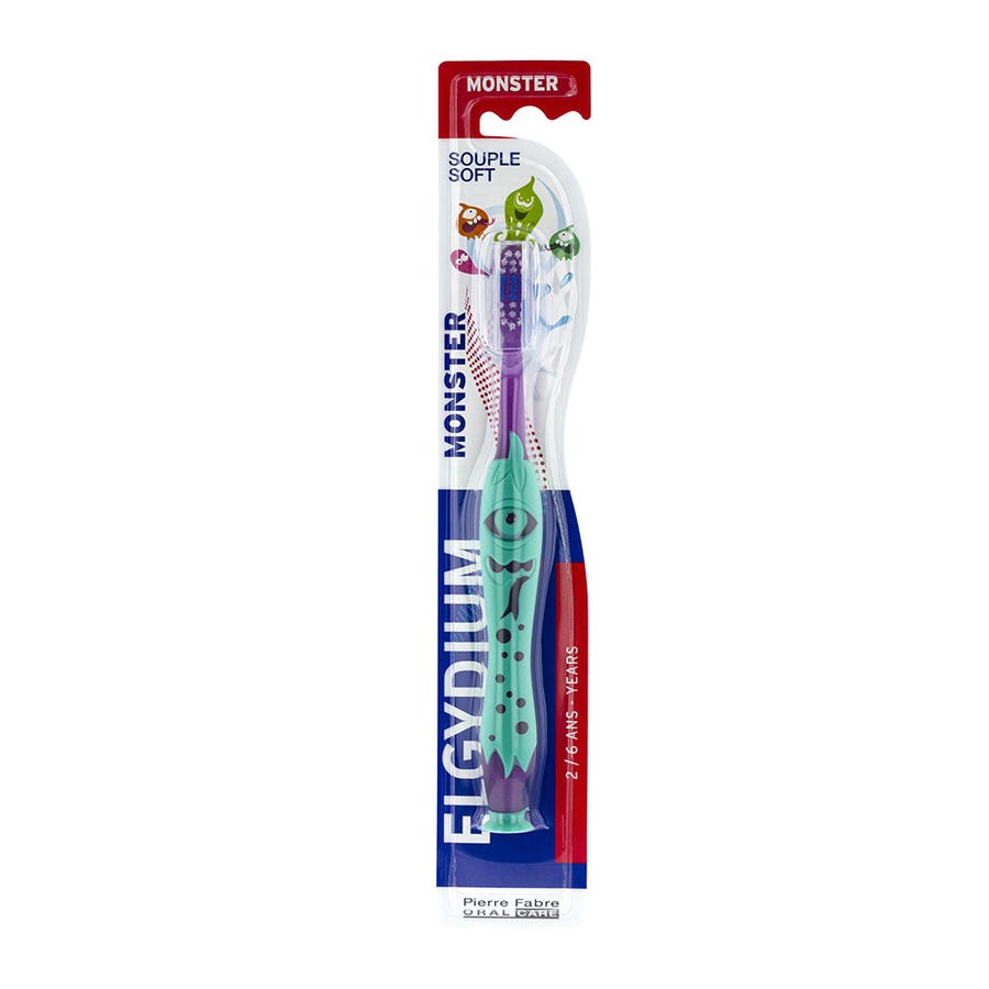Elgydium Kids Monsters Toothbrush Age 2-6 300g (10.58 oz)