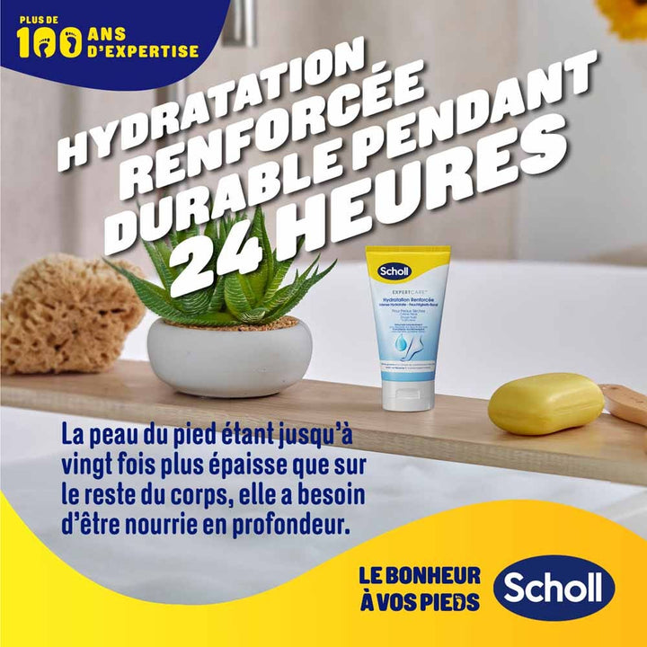 Scholl Expert Care Intensive hydration foot cream dry skin 150 ml (5.07fl oz)