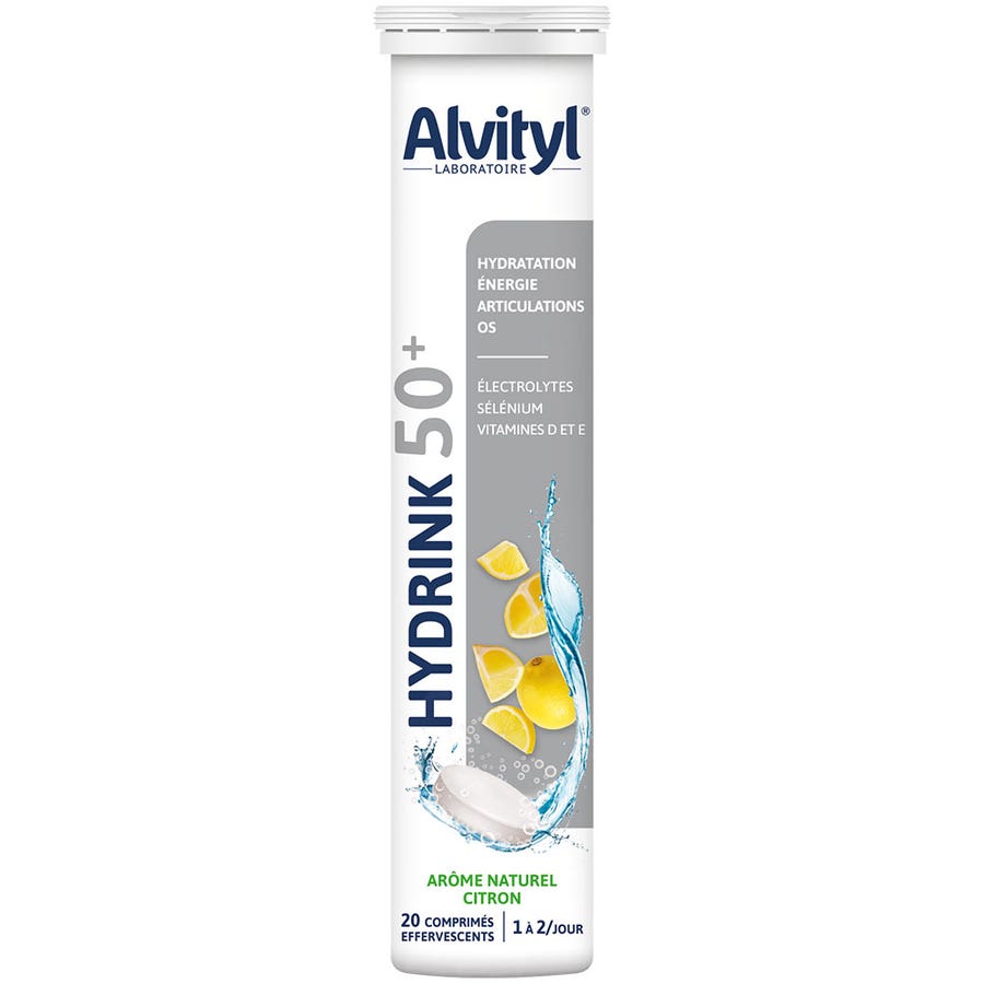 Alvityl Hydrink 50+ 20 Effervescent Tablets 300g (10.58 oz)