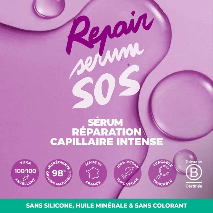 Energie Fruit SOS Hair Serum Intense Repair Plant Collagen 75ml (2.53 fl oz)