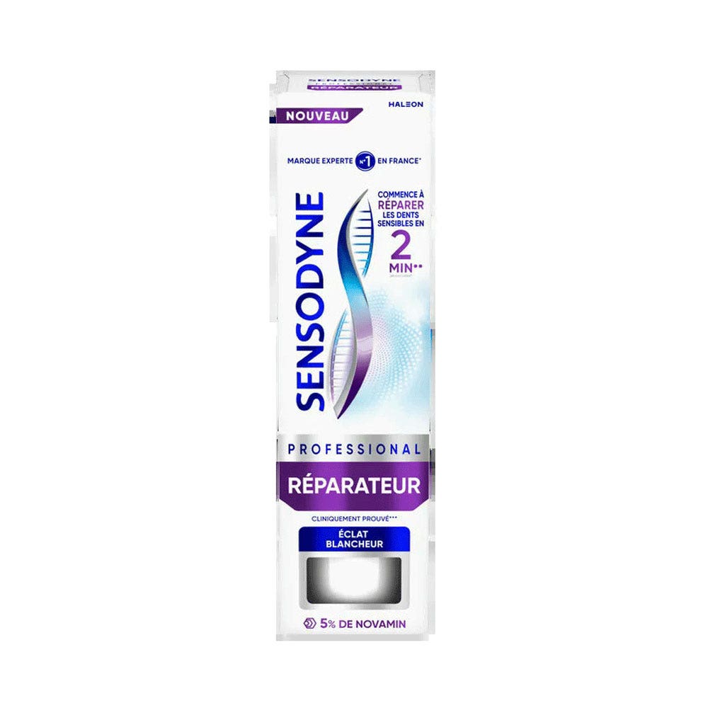 Sensodyne Repairing toothpaste whitening shine 75ml (2.54fl oz)