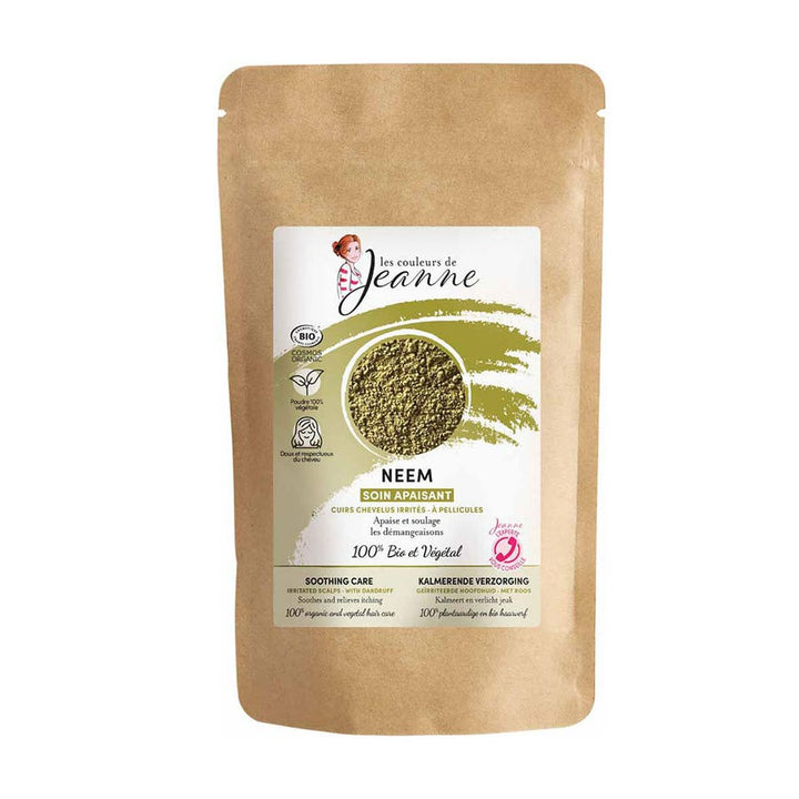 Les couleurs de Jeanne Soothing Care Neem Bioes لفروة الرأس المتهيجة المصابة بالقشرة 100g