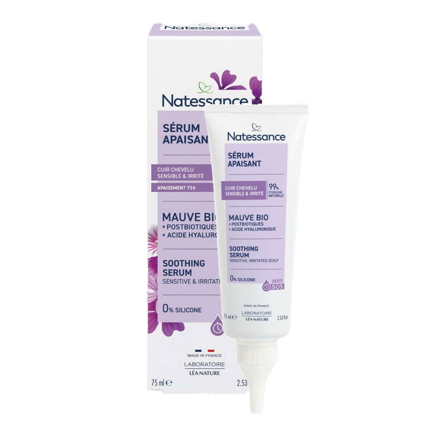 Natessance Capillary Soothing Serum Sensitive and irritated scalp 75ml (2.54 fl oz)